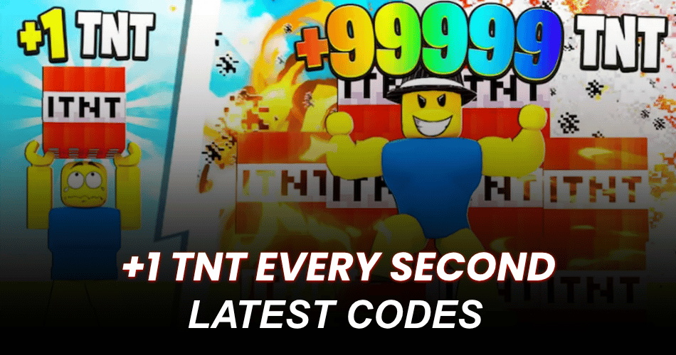 +1 TNT Every Second Codes