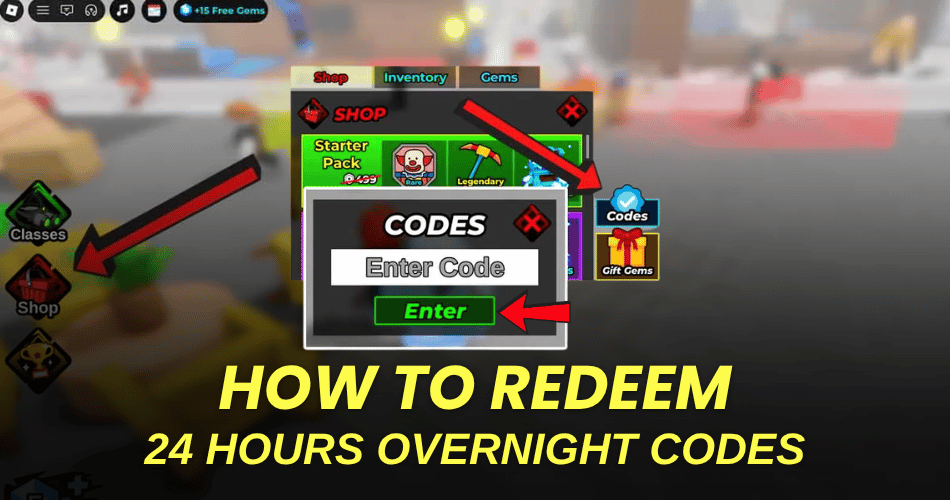 How to redeem codes