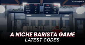 A Niche Barista Game Codes