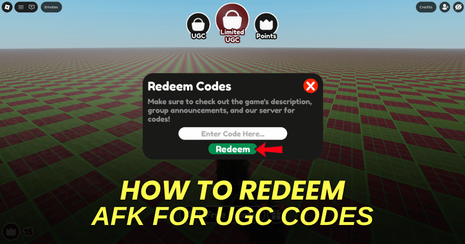 How to redeem codes