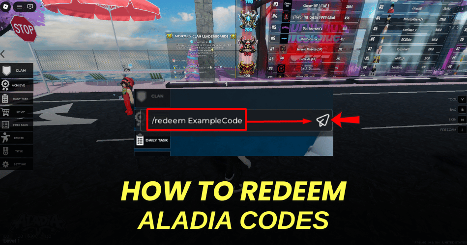 How to redeem codes