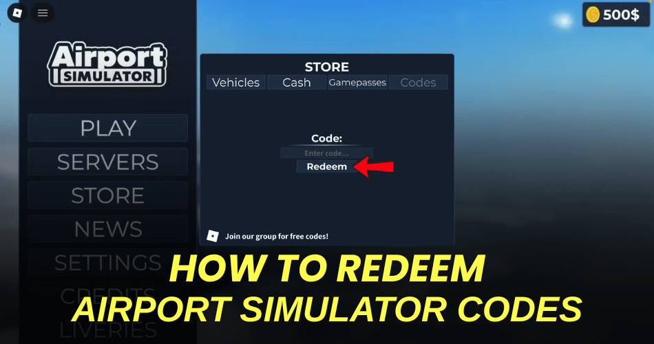 How to redeem codes