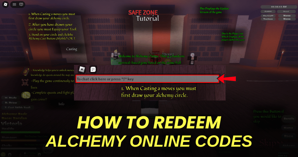 How to redeem codes