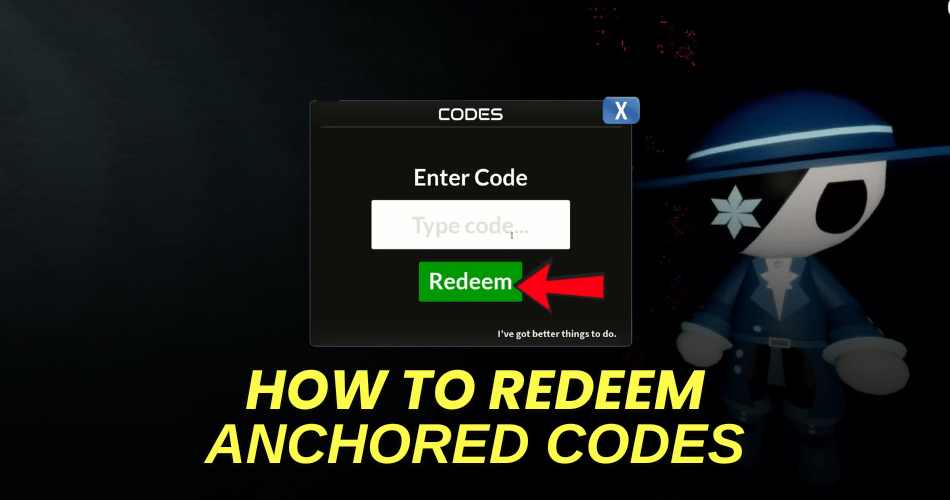 How to redeem codes