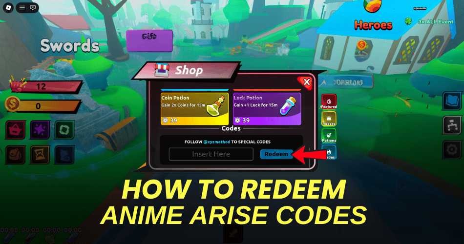 How to redeem codes