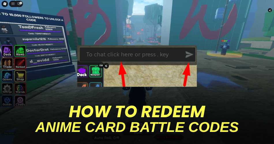 How to redeem codes