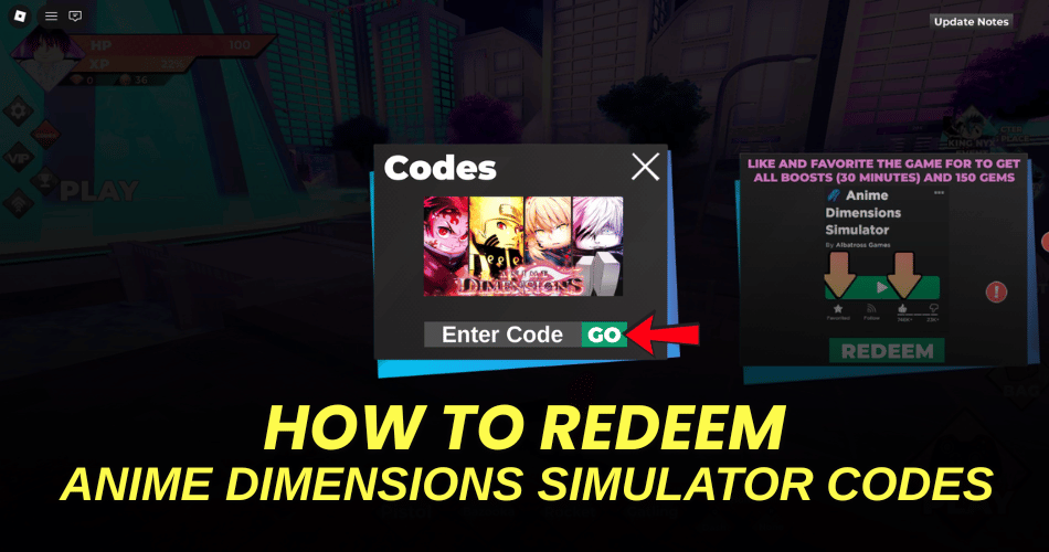 How to redeem codes