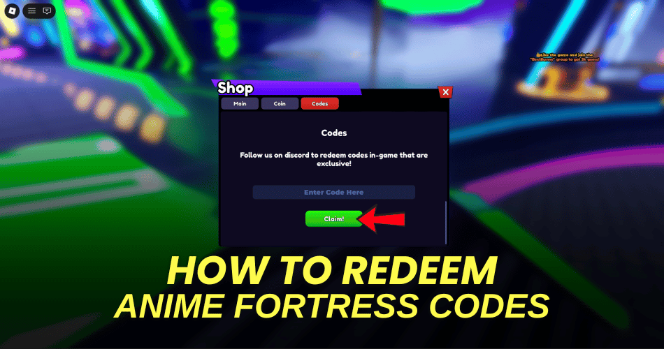 How to redeem codes