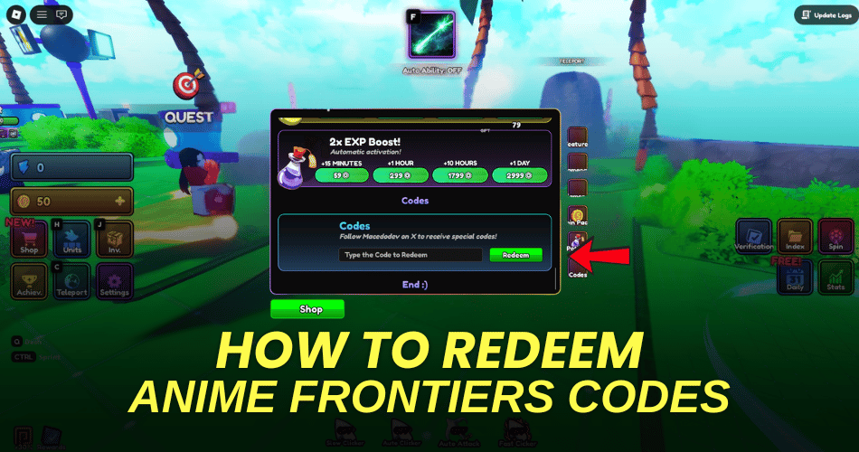 How to redeem codes