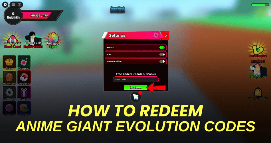 How to redeem codes