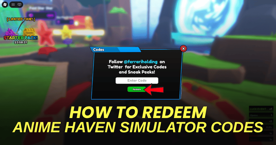 How to redeem codes
