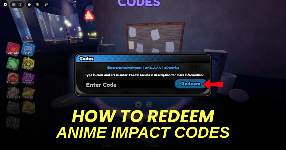 How to redeem codes