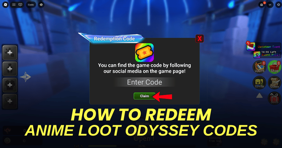 How to redeem codes
