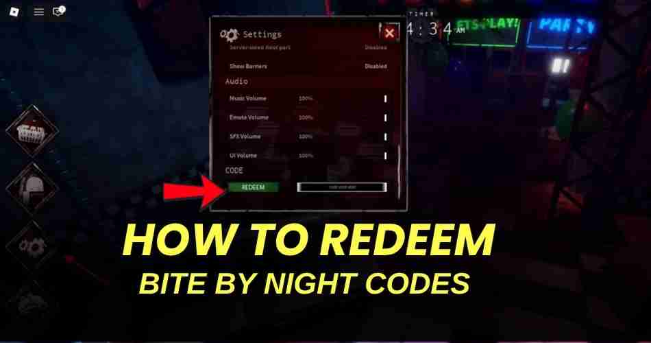 How to redeem codes