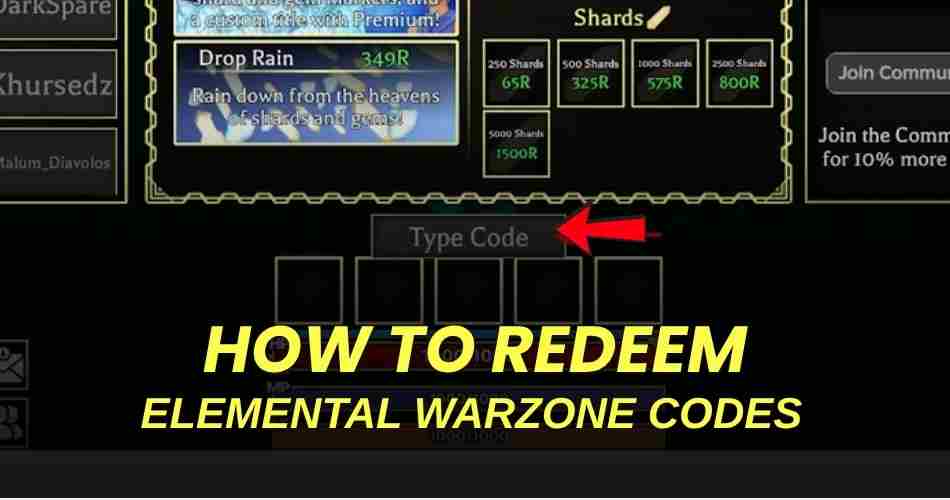 How to redeem codes
