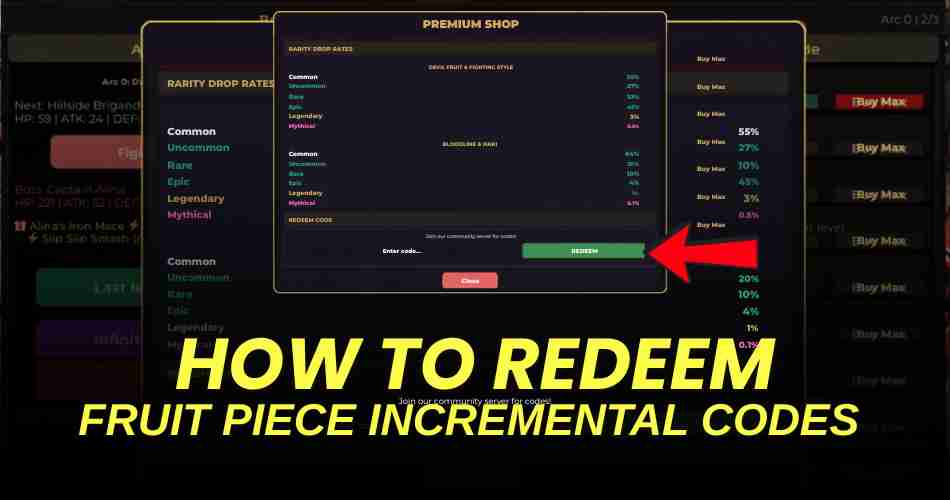 How to redeem codes