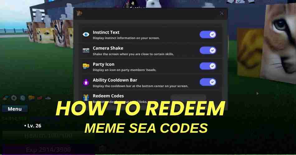 How to redeem codes