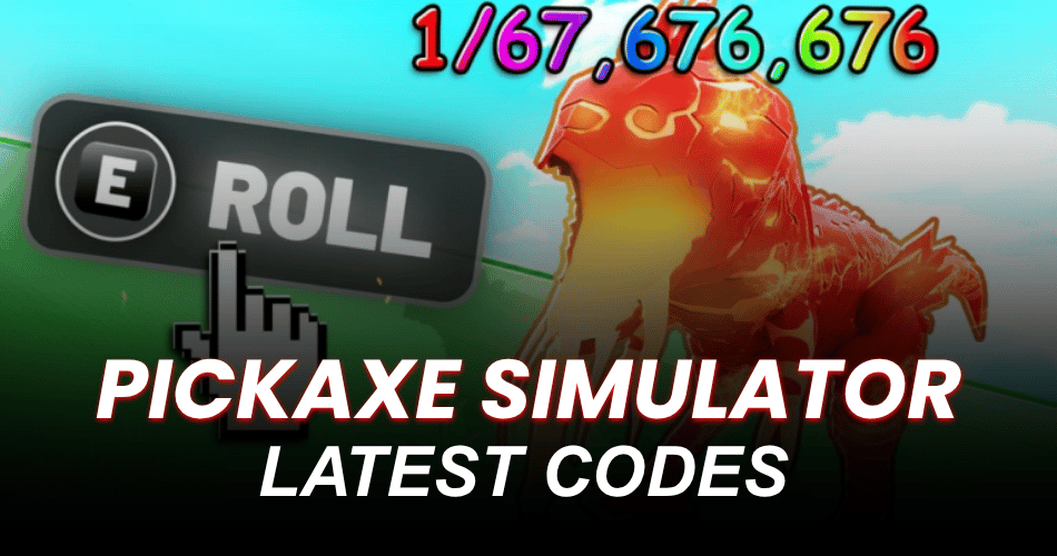 Pickaxe Simulator Codes