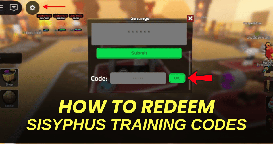How to redeem codes