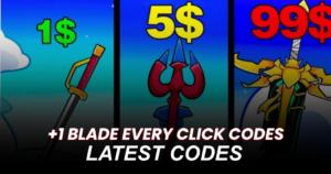 +1 Blade Every Click Codes