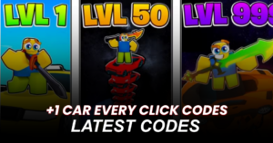+1 Car Every Click Codes