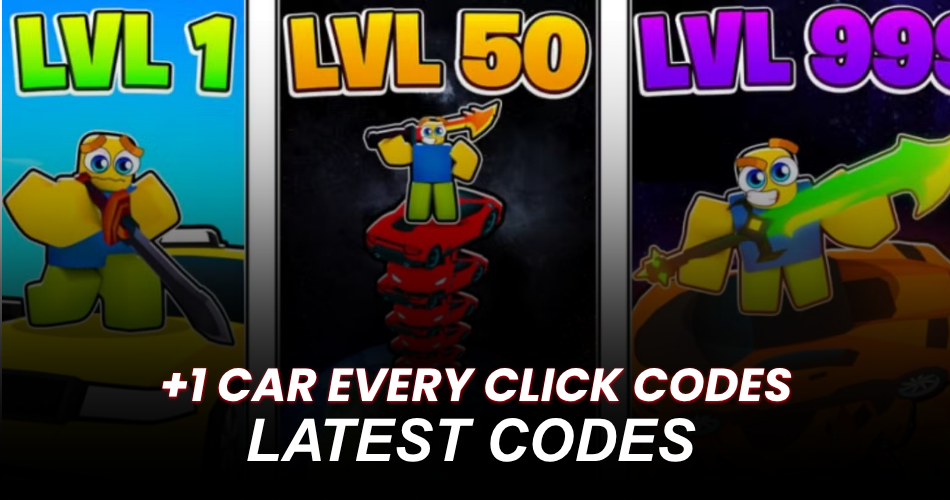 +1 Car Every Click Codes