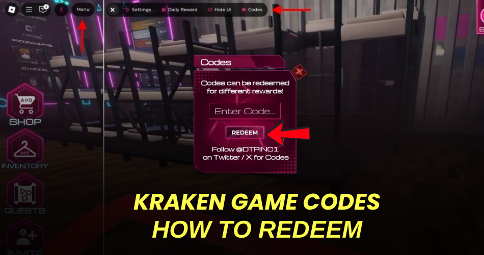 How to redeem codes