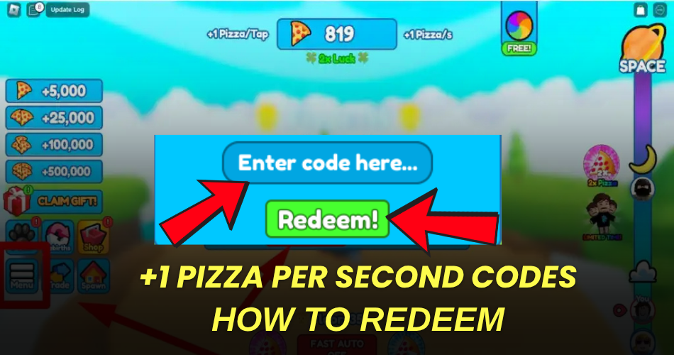 How to redeem codes