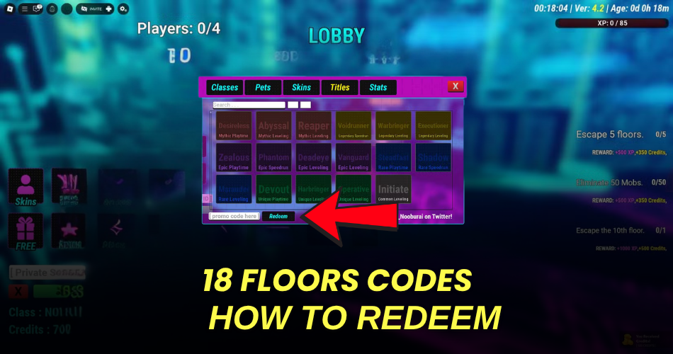 How to redeem codes