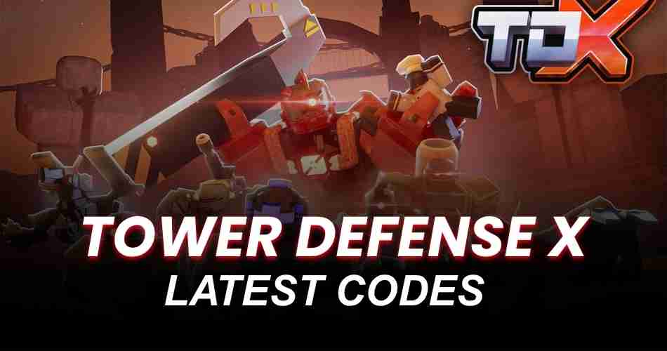 Tower Defense X Codes