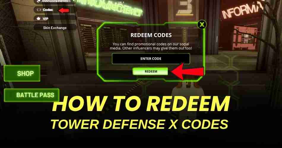 How to redeem codes