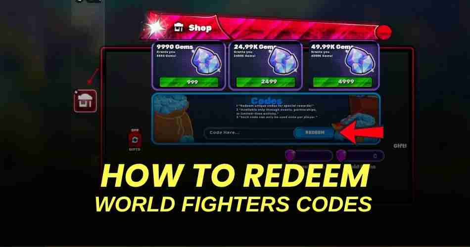 How to redeem codes