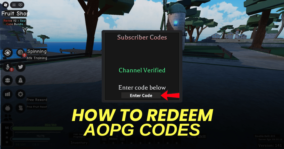 How to redeem codes