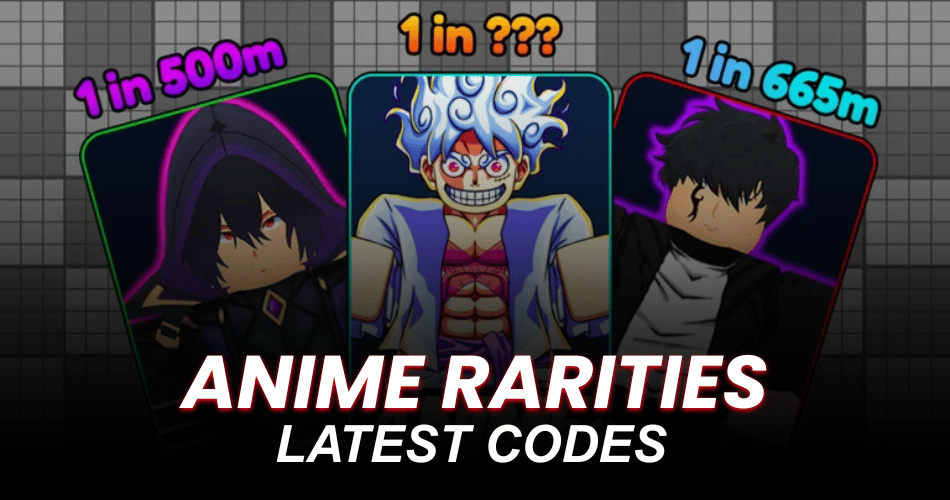 Anime Rarities Codes