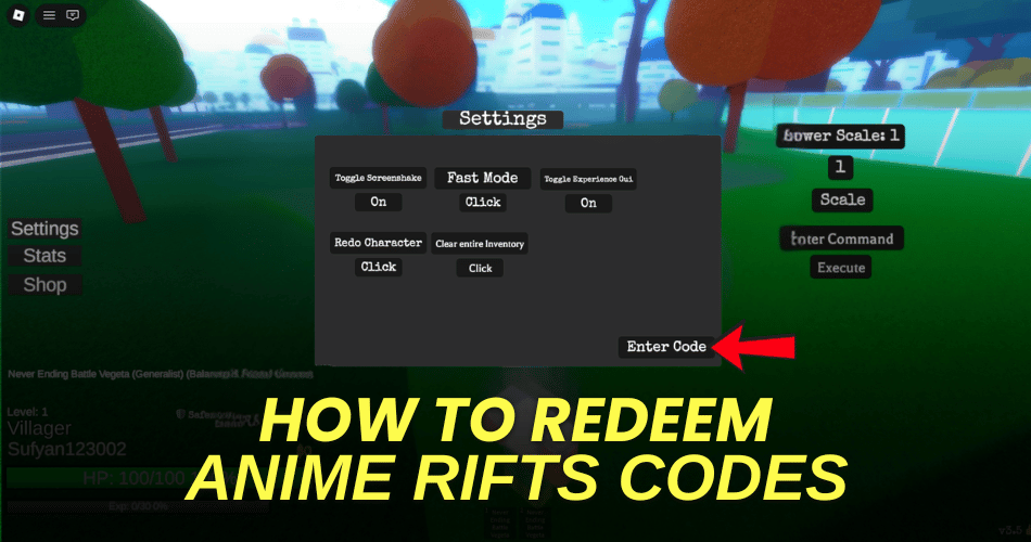 How to redeem codes