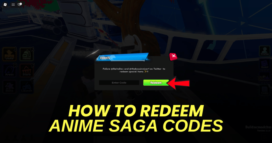 How to redeem codes