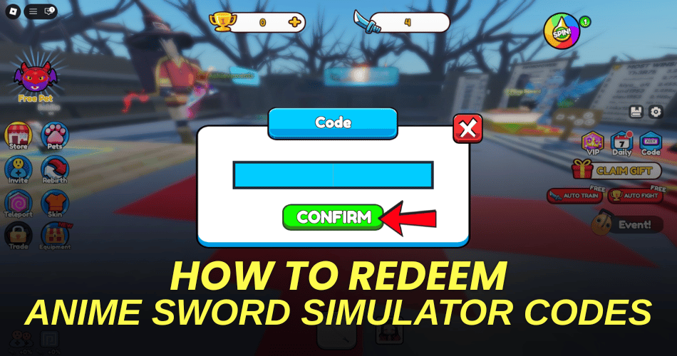 How to redeem codes