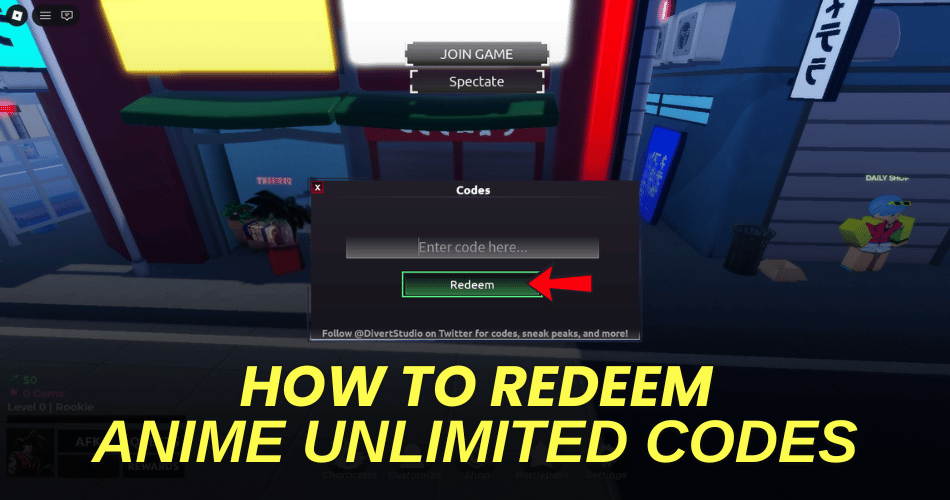 How to redeem codes