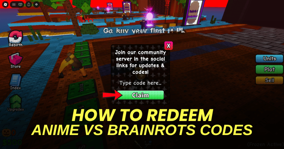 How to redeem codes