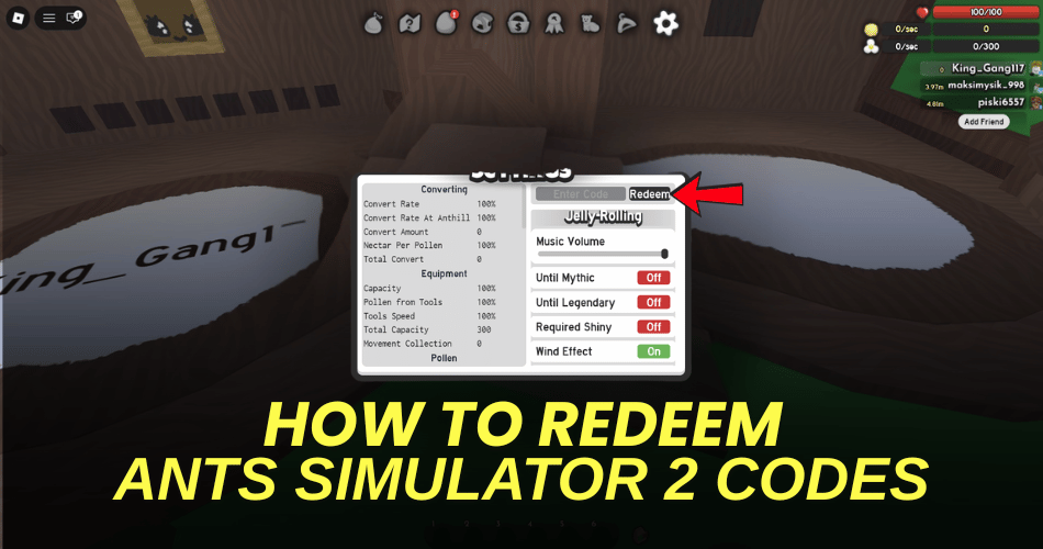 How to redeem codes