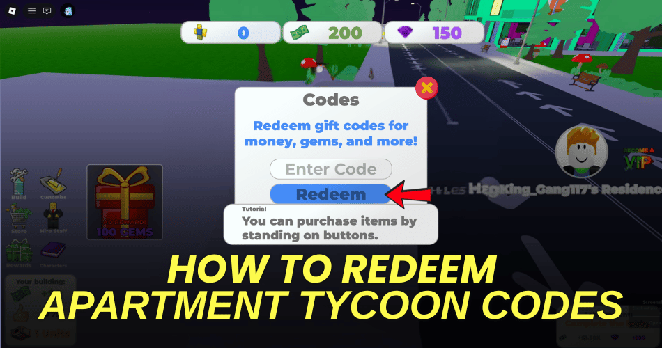 How to redeem codes