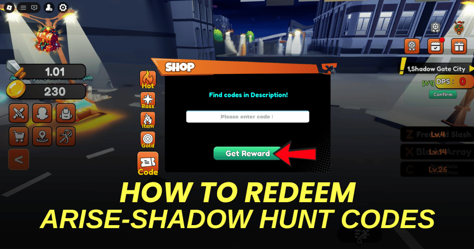 How to redeem codes