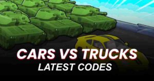 Cars vs Trucks Codes