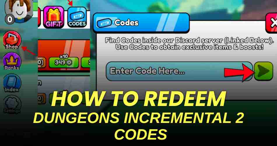 How to redeem codes