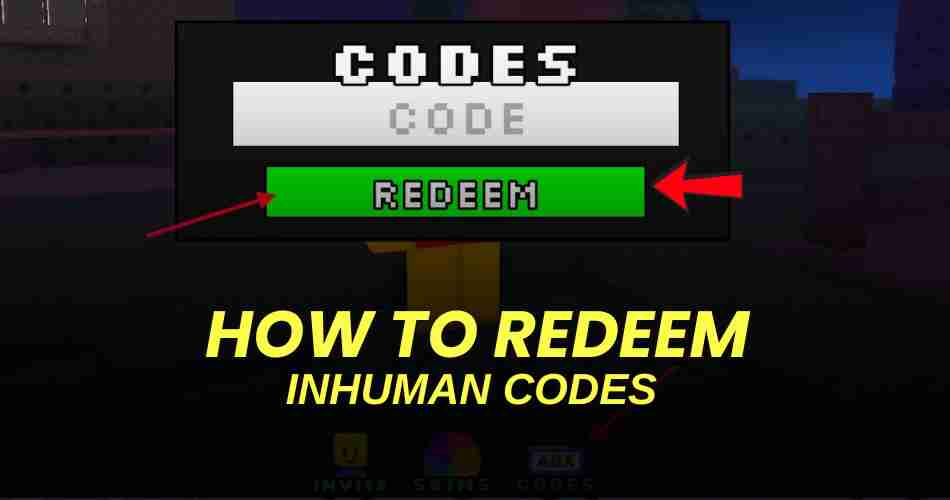 How to redeem codes