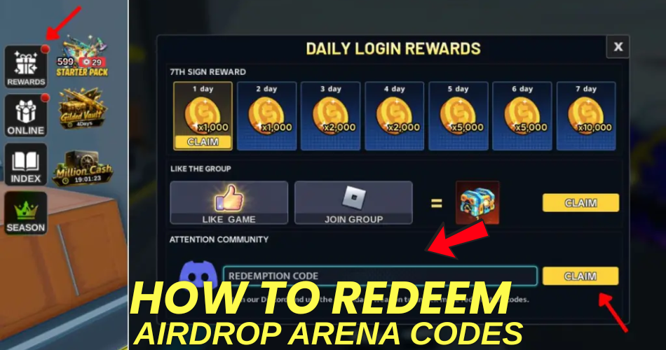 How to redeem codes