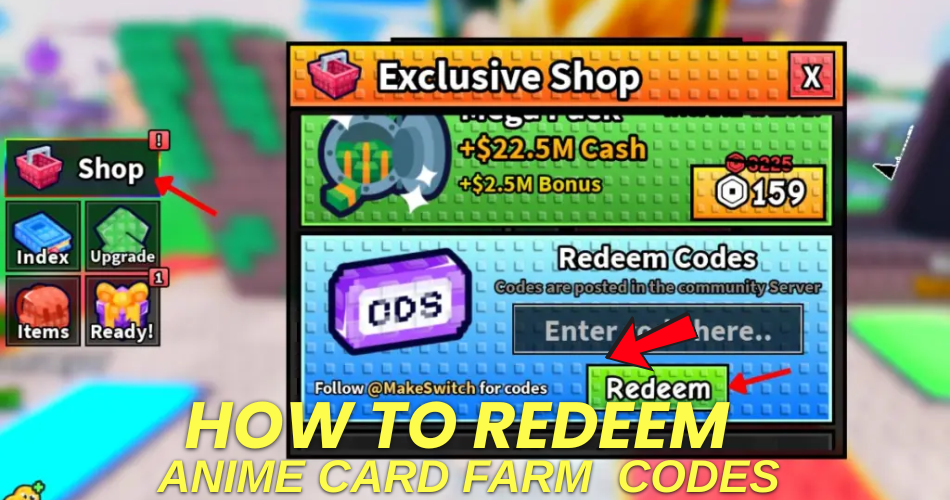 How to redeem codes