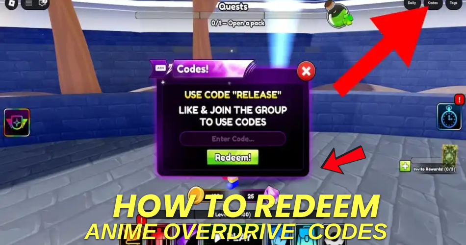 How to redeem codes