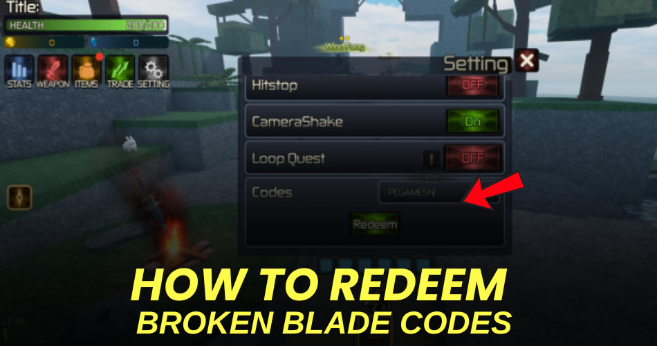 How to redeem codes
