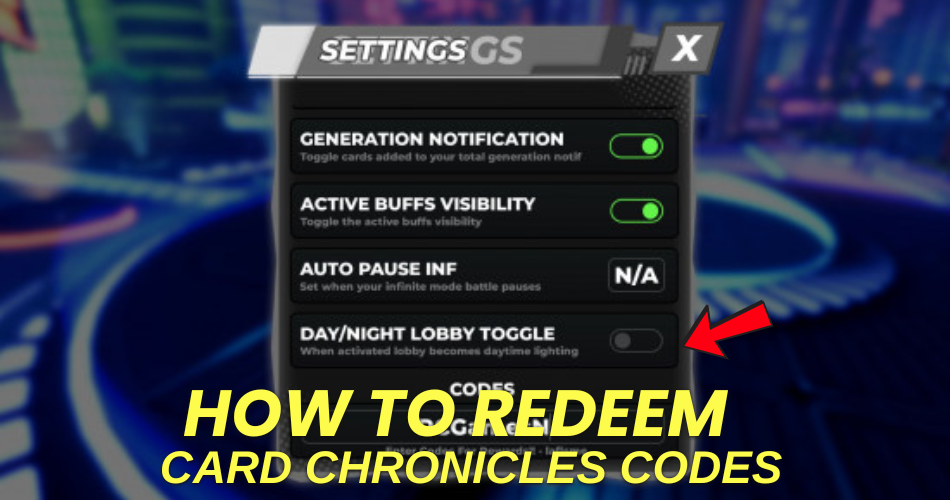 How to redeem codes